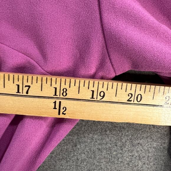 Girl With Curves 3/4-Sleeve Wrap Cost with Tie Wa Padiant Orchid Size XXSP - Picture 9 of 10